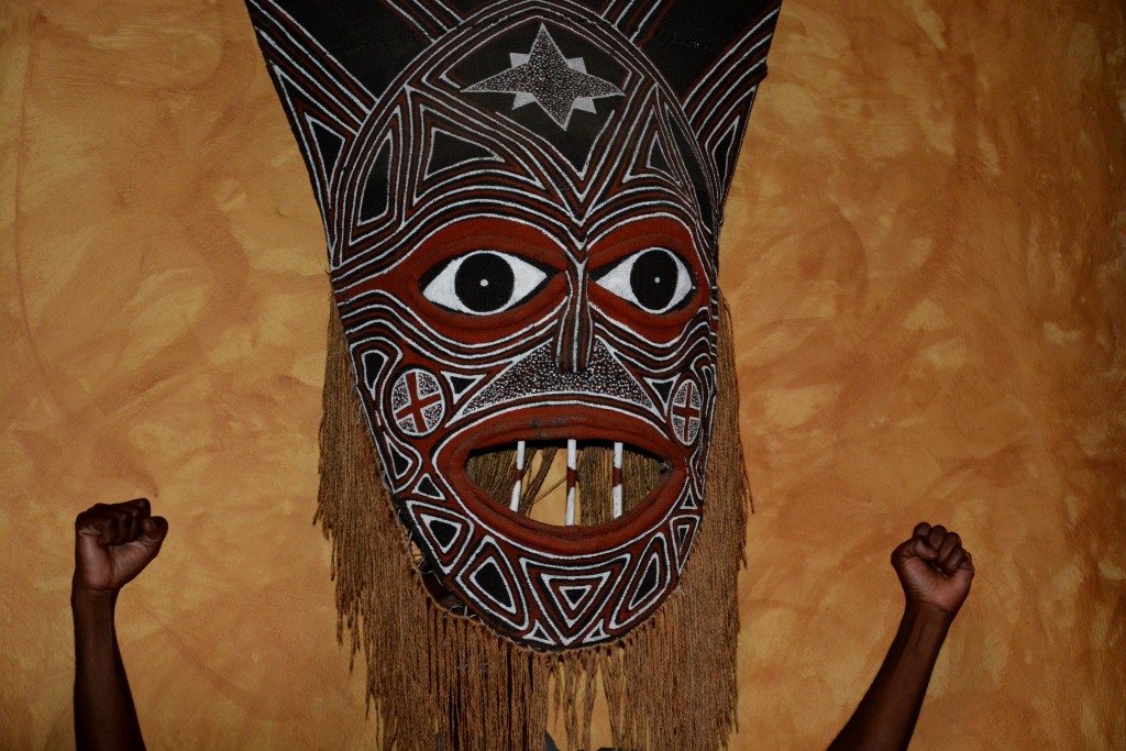 Knowing our ever popular barman, Ncethi, it didn't take long before the fun and games began.