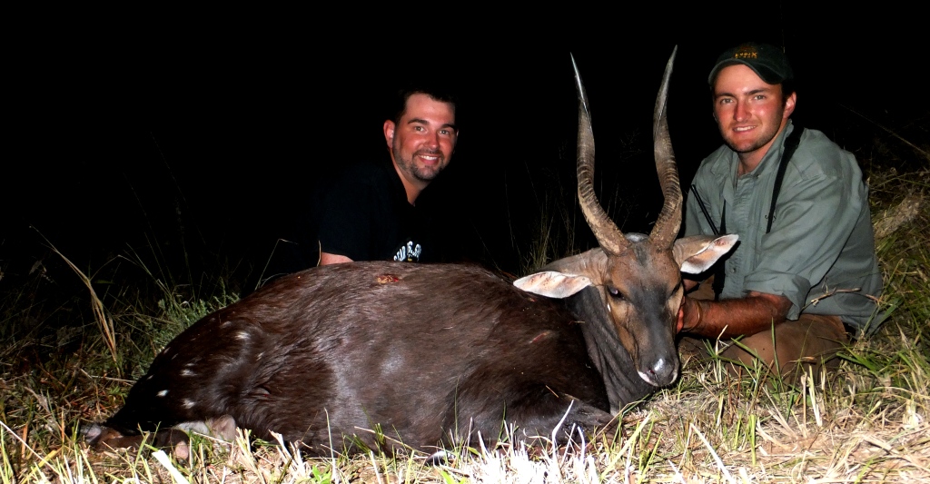 The Bushbuck on the last evening of the hunt as the sun was setting truly capped off an AMAZING safari.
