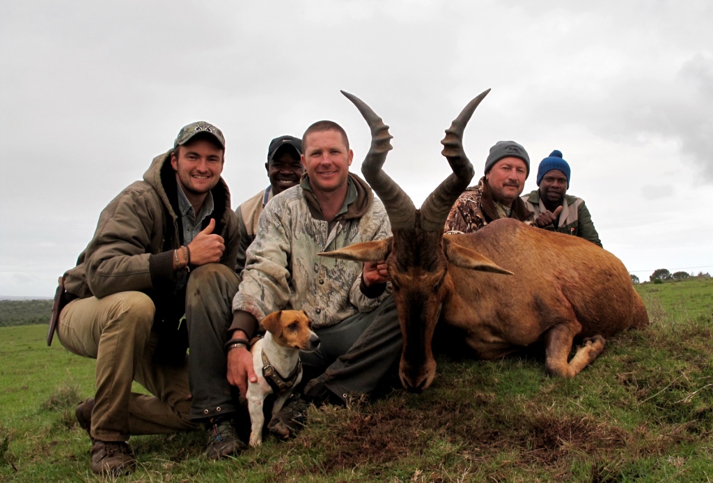 A fantastic 26" Red Hartebeest proved to be the last trophy on his safari, and so too the last trophy of our season in South Africa - it was fitting that a bull of such class would close off a world class season in the south.