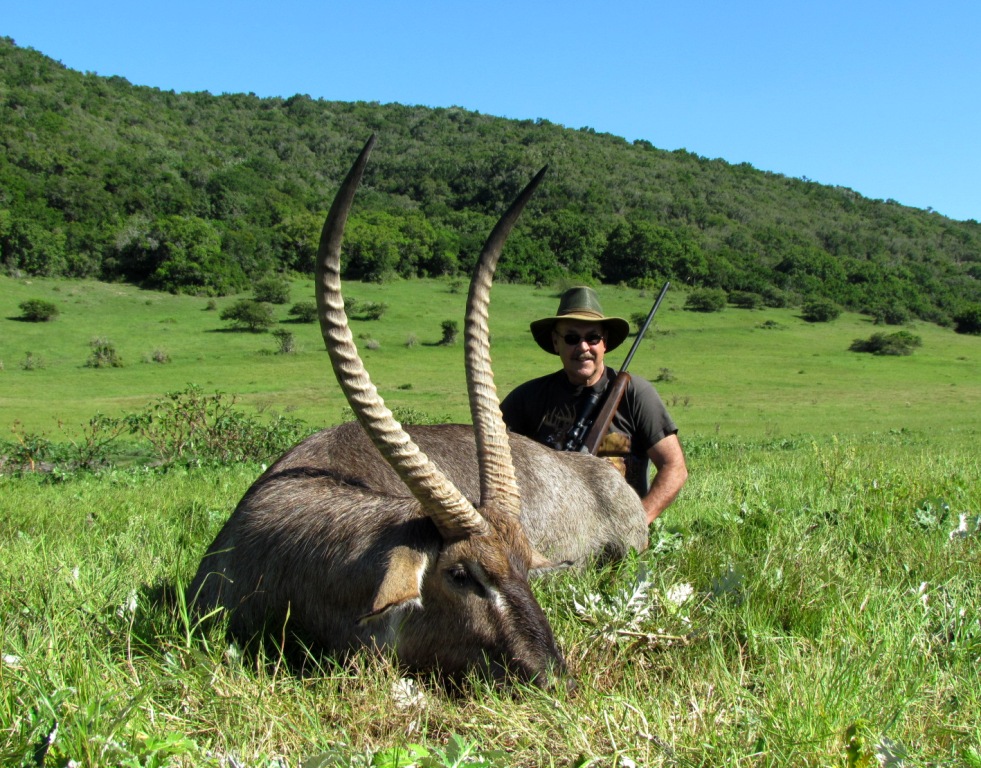  His Waterbuck taken a couple of days prior to Brett's was a monster of a bull too, scoring just over 31''.