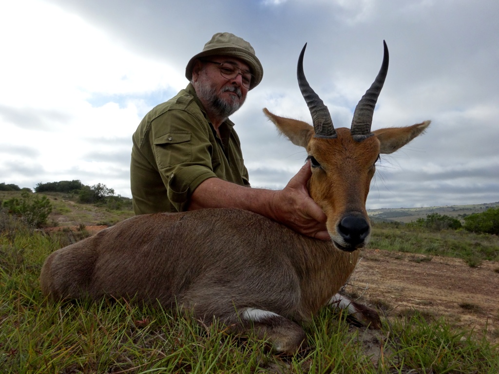 A Mountain Reedbuck was one of Max’s priorities – he enjoyed hunting them so much that he took two great rams – this his 8” monster.