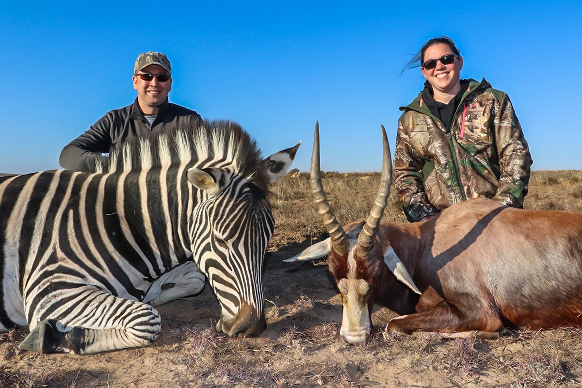 The Seager Family in Africa with JXS 5