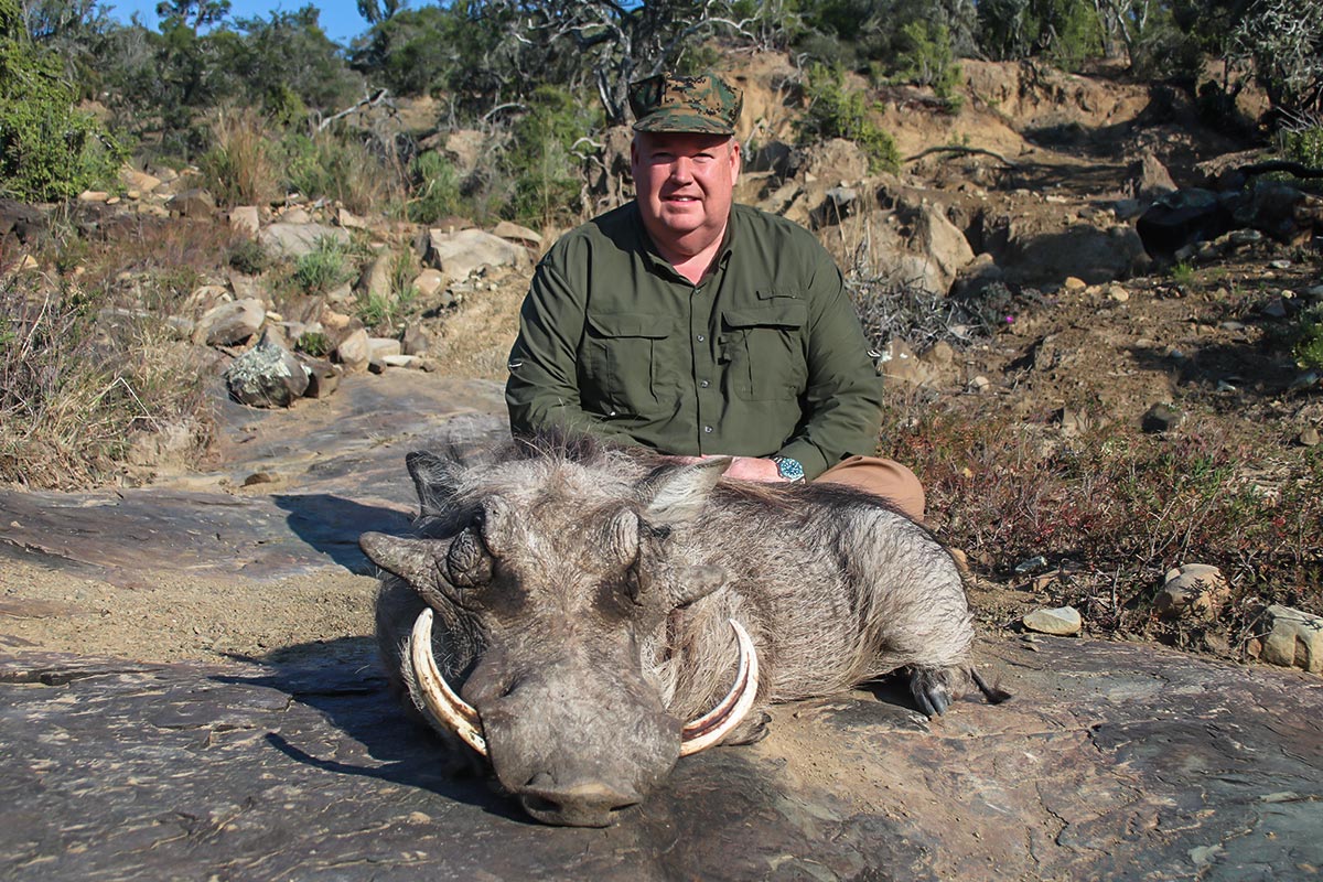 Steve Haylee Travis on Safari with John X 6