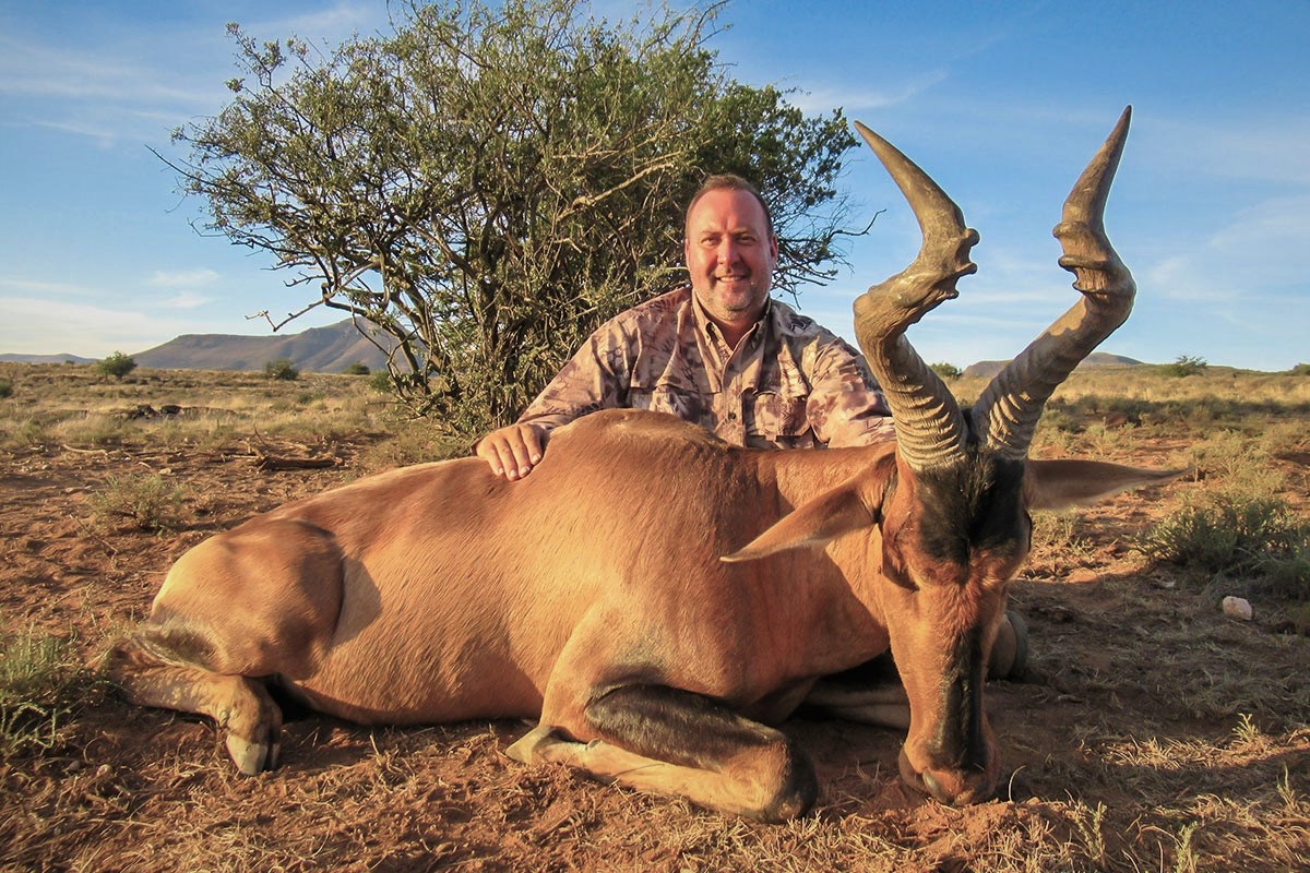 George Gibson hunting with John X 7