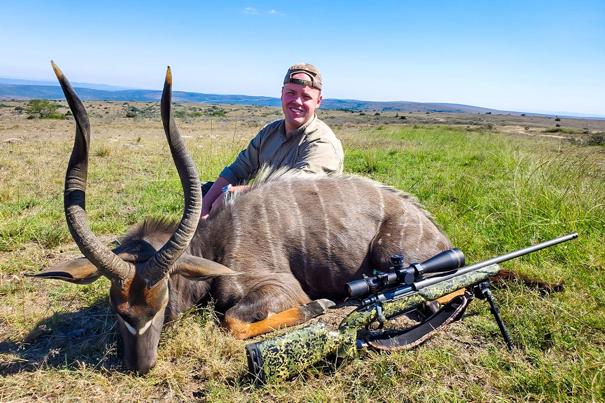 Chris Ramage hunting with John X Safaris 3