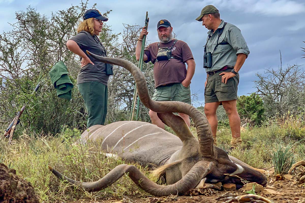 Tim Lori Rainwater hunting with John X 5