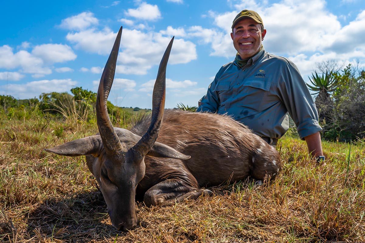 Luis Duharte in Africa with John X Safaris 22
