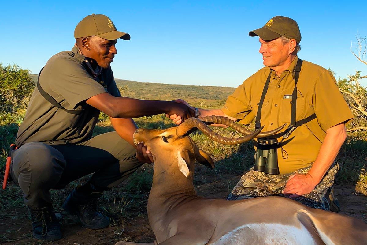 Boehmer Batt hunting with John X Safaris 10