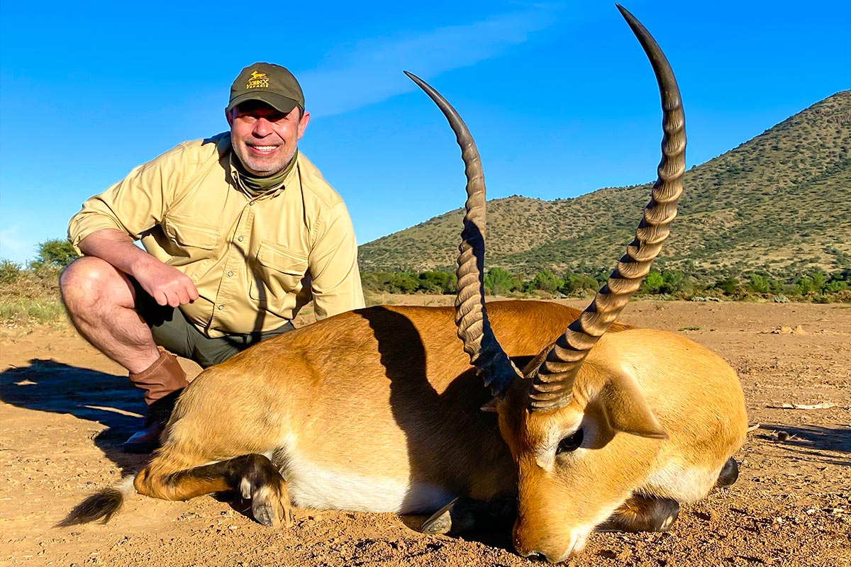 Luis Duharte in Africa with John X Safaris 6
