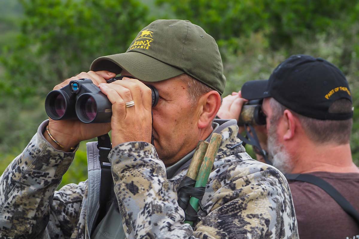 Tim Lori Rainwater hunting with John X 18