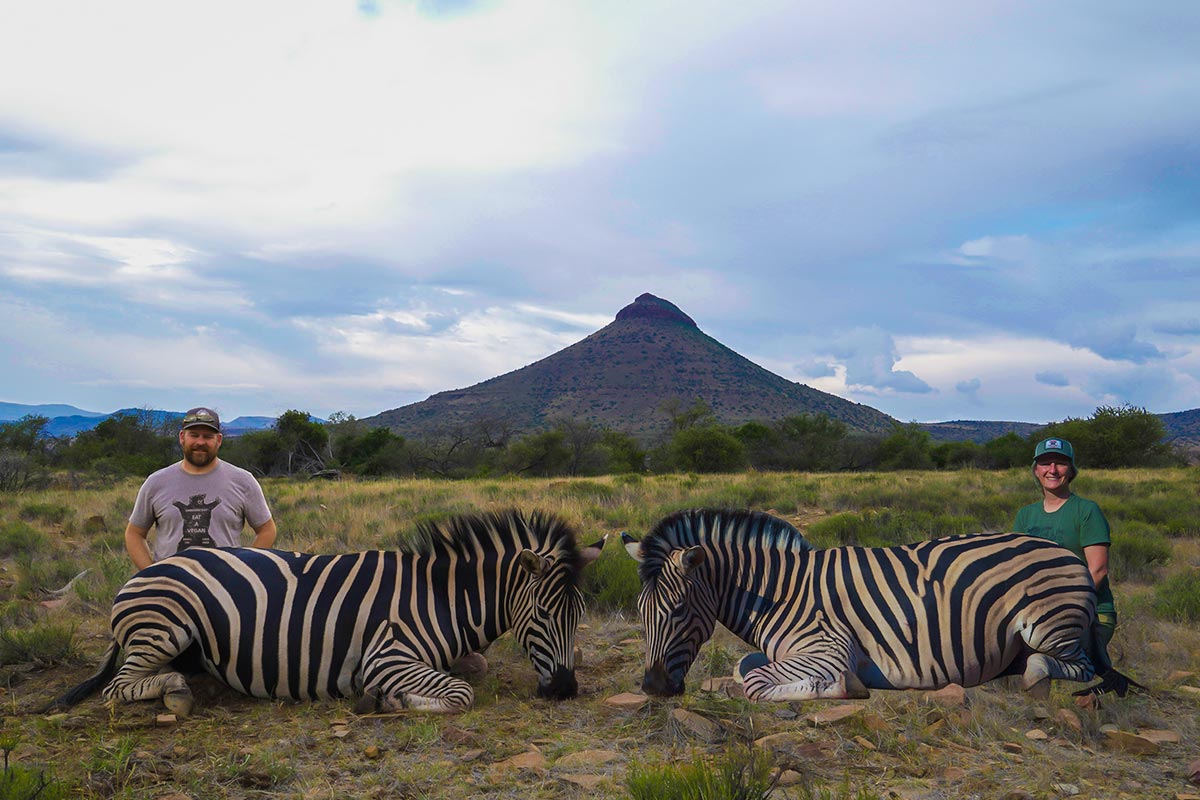 Boehmer Batt on safari with JXS 7
