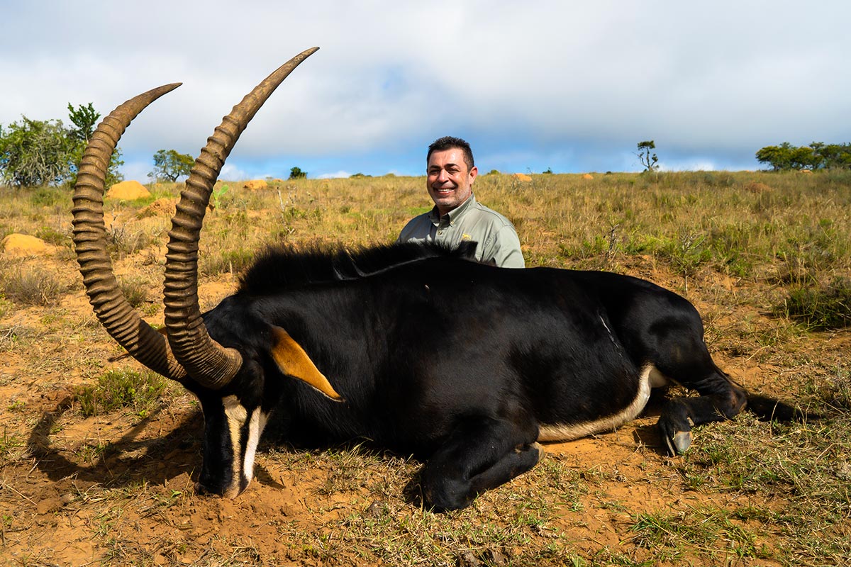 Luis Duharte in Africa with John X Safaris 17