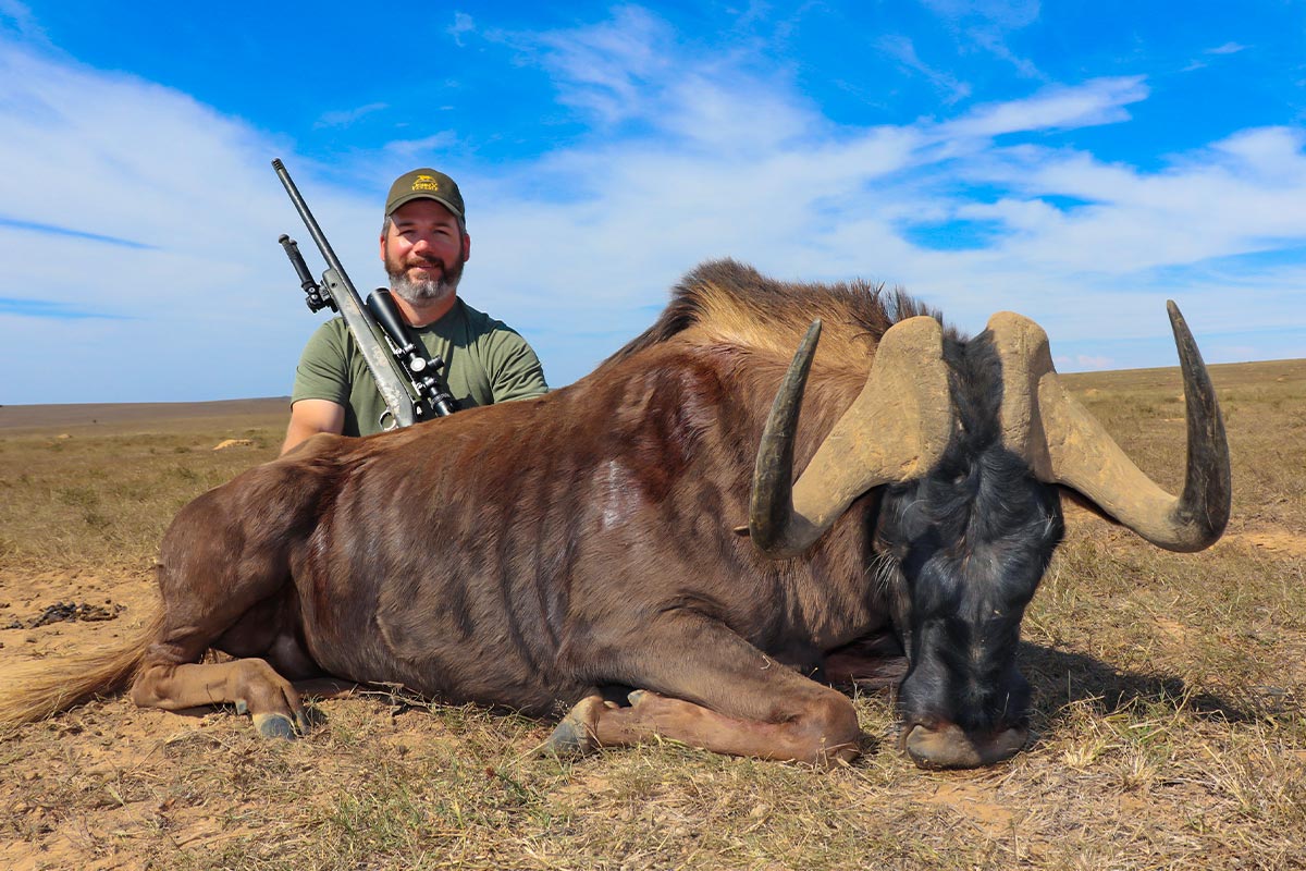 Jeff Smaistrla on safari with John X 1