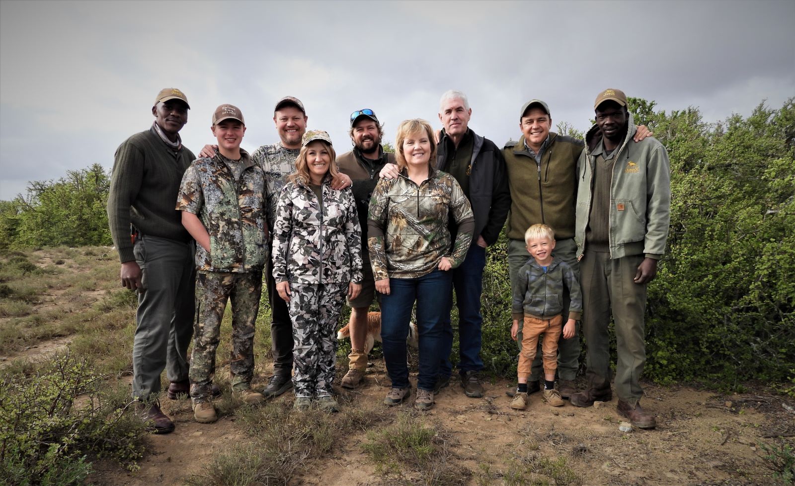 Rindlisbacher Petersen Families Hunting with John X