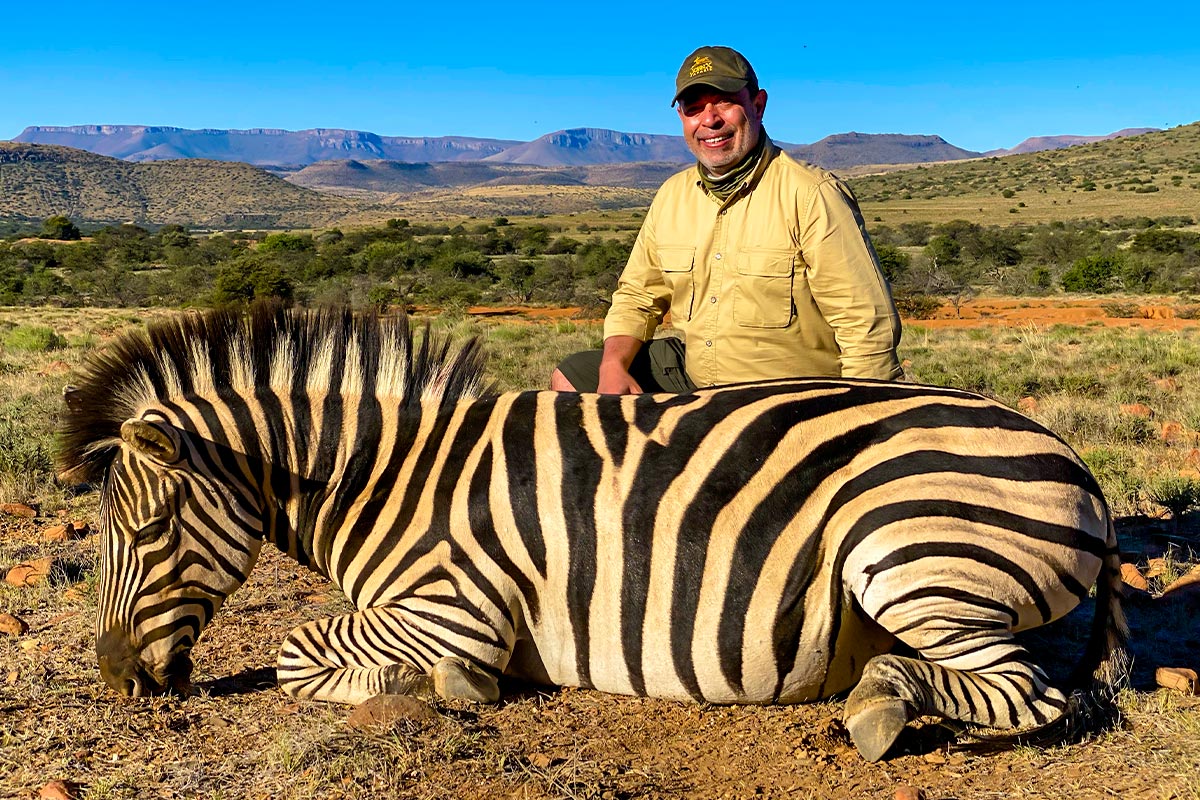 Luis Duharte in Africa with John X Safaris 7
