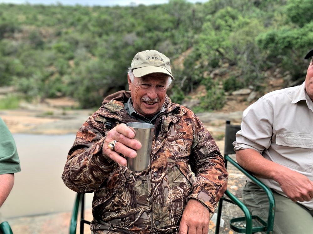 Dwight Moser on Safari with JXS 8 1