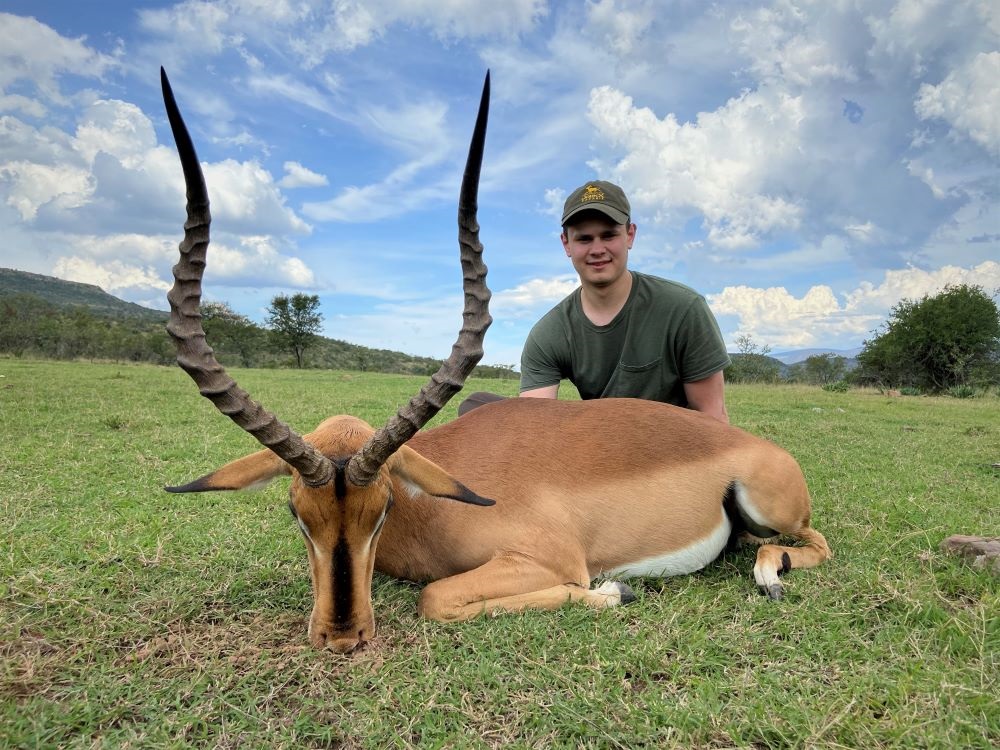 Bryce Nelson on Safari with his Uncle Brett Nelson at JXS 4