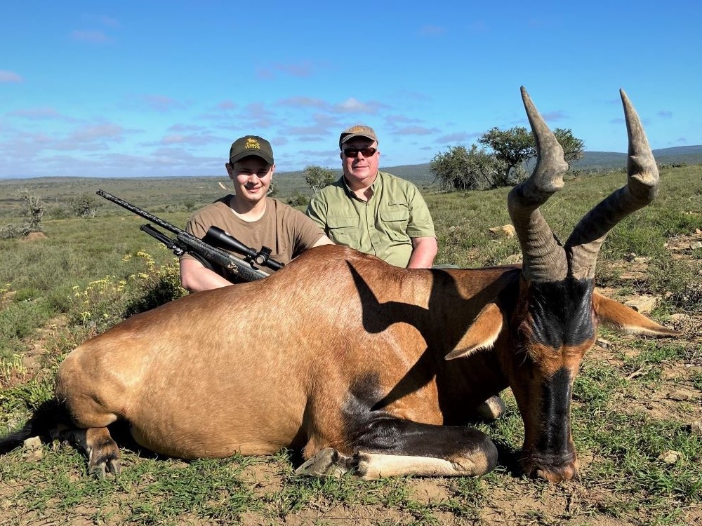 Bryce Nelson on Safari with his Uncle Brett Nelson at JXS 1