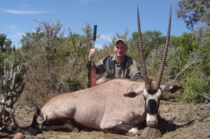Gemsbuck Bull A great Gemsbuck bull.The smile sais it all!