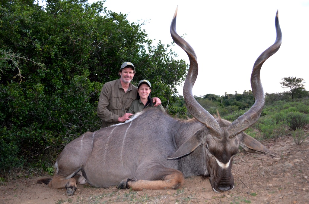  Having Emily along on Randy's Kudu day was as much a highlight as hunting our bull. Her excitement is infectious to say the least, let alone alone her fun nature she brings along to every occasion. 