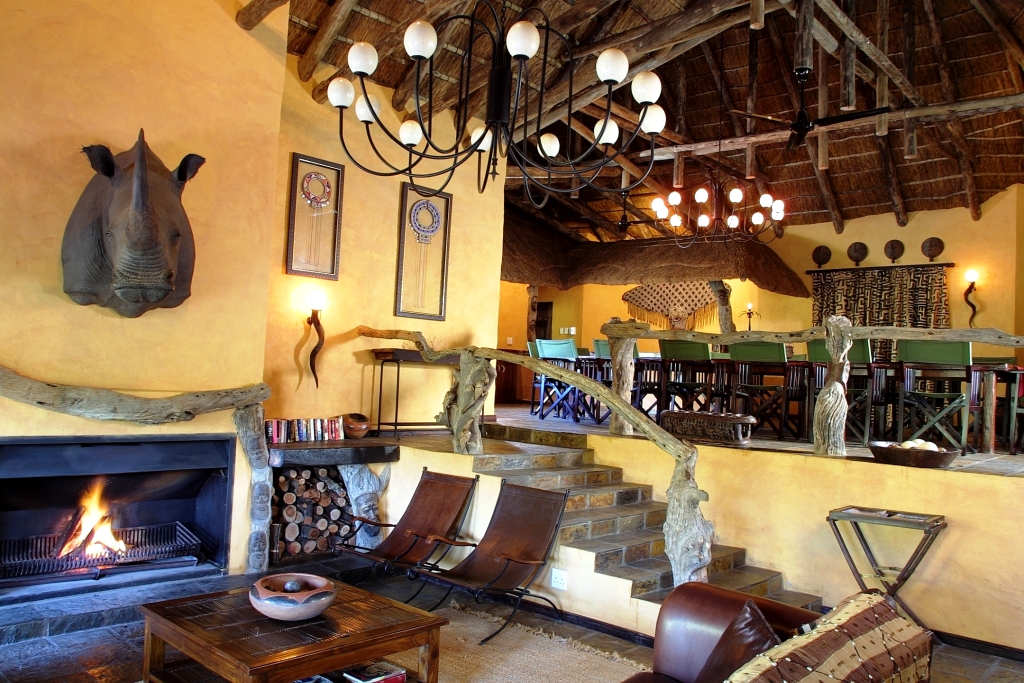 Lounge at Lentaba John X Safaris