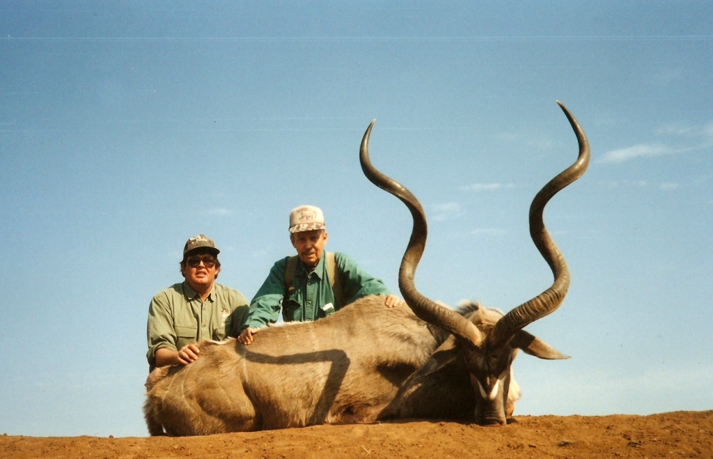 Southern Greater Kudu - One of the many highlights in Ricks long career. John X Safaris