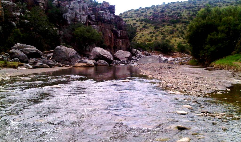 River on Glen Harry below the lodge John X Safaris