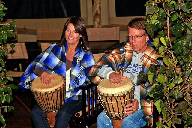 Playing Drums